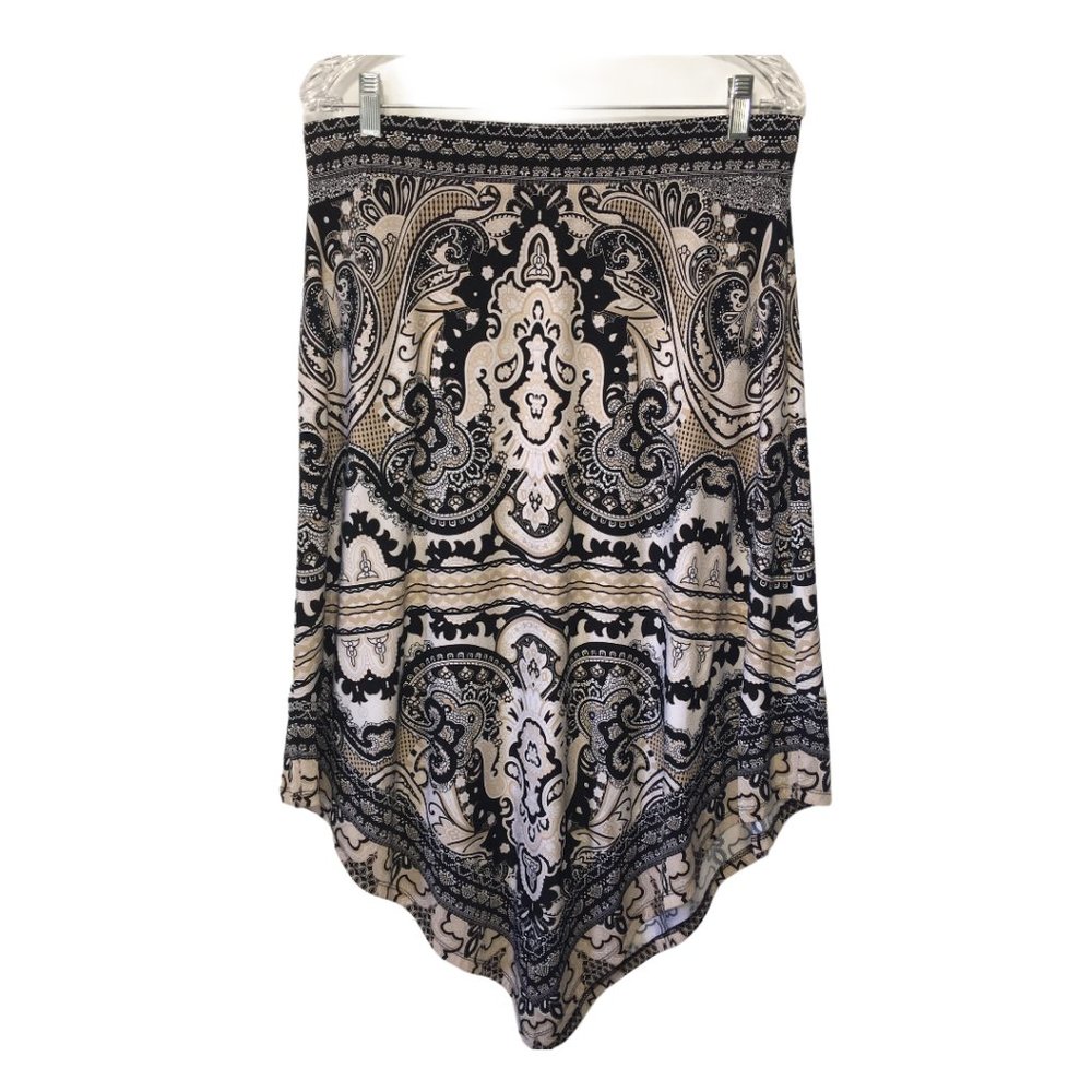 INC International Concepts asymmetrical skirt - Picture 2 of 8